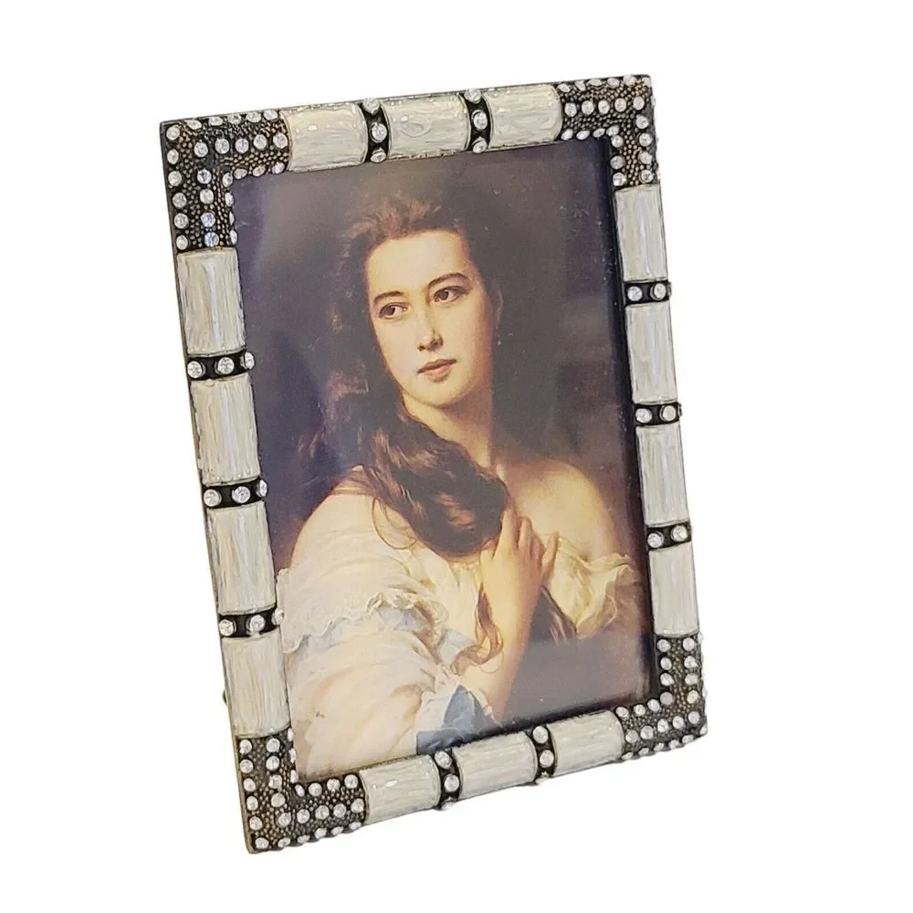 Enamel Bamboo Rhinestones Photo (3.5